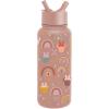 imageSimple Modern Star Wars Darth Vader Water Bottle with Straw Lid Vacuum Insulated Stainless Steel Metal Thermos  Gifts for Women Men Reusable Leak Proof Flask  Summit Collection  32oz Vader NationDisney Mauve Minnie