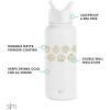 imageSimple Modern Star Wars Darth Vader Water Bottle with Straw Lid Vacuum Insulated Stainless Steel Metal Thermos  Gifts for Women Men Reusable Leak Proof Flask  Summit Collection  32oz Vader NationDisney Seal of a Princess