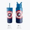 imageSimple Modern Star Wars Darth Vader Water Bottle with Straw Lid Vacuum Insulated Stainless Steel Metal Thermos  Gifts for Women Men Reusable Leak Proof Flask  Summit Collection  32oz Vader NationMarvel Avengers Assemble