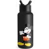 imageSimple Modern Star Wars Darth Vader Water Bottle with Straw Lid Vacuum Insulated Stainless Steel Metal Thermos  Gifts for Women Men Reusable Leak Proof Flask  Summit Collection  32oz Vader NationDisney Its Me  Mickey