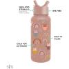 imageSimple Modern Star Wars Darth Vader Water Bottle with Straw Lid Vacuum Insulated Stainless Steel Metal Thermos  Gifts for Women Men Reusable Leak Proof Flask  Summit Collection  32oz Vader NationDisney Mauve Minnie