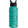 imageSimple Modern Star Wars Darth Vader Water Bottle with Straw Lid Vacuum Insulated Stainless Steel Metal Thermos  Gifts for Women Men Reusable Leak Proof Flask  Summit Collection  32oz Vader NationFortnite Peely Mashup