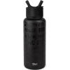 imageSimple Modern Star Wars Darth Vader Water Bottle with Straw Lid Vacuum Insulated Stainless Steel Metal Thermos  Gifts for Women Men Reusable Leak Proof Flask  Summit Collection  32oz Vader NationFortnite Midnight