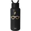 imageSimple Modern Star Wars Darth Vader Water Bottle with Straw Lid Vacuum Insulated Stainless Steel Metal Thermos  Gifts for Women Men Reusable Leak Proof Flask  Summit Collection  32oz Vader NationHarry Potter Glasses