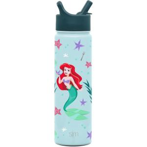 imageSimple Modern Star Wars Darth Vader Water Bottle with Straw Lid Vacuum Insulated Stainless Steel Metal Thermos  Gifts for Women Men Reusable Leak Proof Flask  Summit Collection  32oz Vader NationDisney The Little Mermaid Ariels Treasures