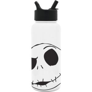 imageSimple Modern Star Wars Darth Vader Water Bottle with Straw Lid Vacuum Insulated Stainless Steel Metal Thermos  Gifts for Women Men Reusable Leak Proof Flask  Summit Collection  32oz Vader NationDisney Nightmare Before Christmas