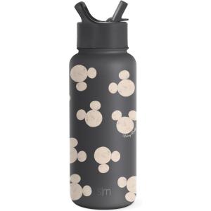 imageSimple Modern Star Wars Darth Vader Water Bottle with Straw Lid Vacuum Insulated Stainless Steel Metal Thermos  Gifts for Women Men Reusable Leak Proof Flask  Summit Collection  32oz Vader NationDisney Mickey All Ears