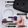 imageLogitech Astro A30 Lightspeed Wireless Gaming Headset for PS5  Bluetooth 24Ghz BuiltIn ampamp Detachable Mic USBC 35mm for Playstation Nintendo Switch PC  The Mandalorian EditionWhite