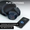 imageLogitech Astro A30 Lightspeed Wireless Gaming Headset for PS5  Bluetooth 24Ghz BuiltIn ampamp Detachable Mic USBC 35mm for Playstation Nintendo Switch PC  The Mandalorian EditionBlue
