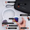 imageLogitech Astro A30 Lightspeed Wireless Gaming Headset for PS5  Bluetooth 24Ghz BuiltIn ampamp Detachable Mic USBC 35mm for Playstation Nintendo Switch PC  The Mandalorian EditionWhite