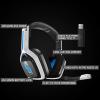 imageLogitech Astro A30 Lightspeed Wireless Gaming Headset for PS5  Bluetooth 24Ghz BuiltIn ampamp Detachable Mic USBC 35mm for Playstation Nintendo Switch PC  The Mandalorian EditionWhite