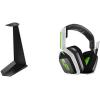 imageLogitech Astro A30 Lightspeed Wireless Gaming Headset for PS5  Bluetooth 24Ghz BuiltIn ampamp Detachable Mic USBC 35mm for Playstation Nintendo Switch PC  The Mandalorian EditionWhite