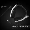 imageLogitech Astro A30 Lightspeed Wireless Gaming Headset for PS5  Bluetooth 24Ghz BuiltIn ampamp Detachable Mic USBC 35mm for Playstation Nintendo Switch PC  The Mandalorian EditionWhite