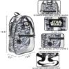 imageStar Wars Stormtrooper Clear PVC 165quot Backpack