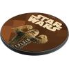 imageStar Wars The Mandalorian Grogu Color Block 15Watt Wireless ChargerChewbacca