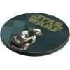 imageStar Wars The Mandalorian Grogu Color Block 15Watt Wireless ChargerYoda