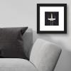 imageTrends International Gallery Pops Star Wars Saga  Neutral Abstract XWing Fighter Wall Art Wall Poster 12quot x 12quot Black Framed VersionBlack Framed Version