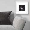 imageTrends International Gallery Pops Star Wars Saga  Neutral Abstract XWing Fighter Wall Art Wall Poster 12quot x 12quot Black Framed VersionWhite Framed Version