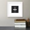 imageTrends International Gallery Pops Star Wars Saga  Neutral Abstract XWing Fighter Wall Art Wall Poster 12quot x 12quot Black Framed VersionWhite Framed Version