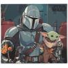 imageOpen Road Brands Disney Star Wars Grogu Mountain Scene Gallery Wrapped Canvas Wall Decor  Beautiful Baby Yoda Wall Art for Man Cave or Movie RoomGray