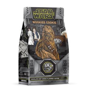 imageBones Coffee Company Star Wars Collectors Box Sample Pack Gift Set Flavored Coffee Beans Whole Bean Coffee Medium Roast Low Acid 12 oz Pack of 3Chocolate Chip Cookie Ground