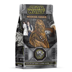 imageBones Coffee Company Star Wars Collectors Box Sample Pack Gift Set Flavored Coffee Beans Whole Bean Coffee Medium Roast Low Acid 12 oz Pack of 3Chocolate Chip Cookie Whole Bean