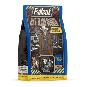 imageBones Coffee Company Star Wars Collectors Box Sample Pack Gift Set Flavored Coffee Beans Whole Bean Coffee Medium Roast Low Acid 12 oz Pack of 3Chocolate Candy Bar Ground