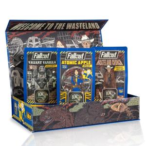 imageBones Coffee Company Star Wars Collectors Box Sample Pack Gift Set Flavored Coffee Beans Whole Bean Coffee Medium Roast Low Acid 12 oz Pack of 3Fallout Collectors Box Ground