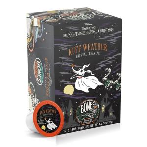 imageBones Coffee Company Star Wars Collectors Box Sample Pack Gift Set Flavored Coffee Beans Whole Bean Coffee Medium Roast Low Acid 12 oz Pack of 3Oatmeal Cream Pie Bones Cups