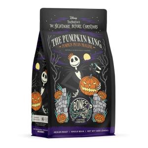 imageBones Coffee Company Star Wars Collectors Box Sample Pack Gift Set Flavored Coffee Beans Whole Bean Coffee Medium Roast Low Acid 12 oz Pack of 3Pumpkin Pecan Praline Whole Bean