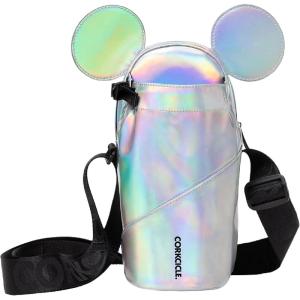 imageCorkcicle x Star Wars Grogu Crossbody Water Bottle Sling Bag Fits 16 oz to 40 oz Tumbler  Water Bottle Holder with Strap Securely Holds Bottle Cards Phone ampamp KeysMickey Mouse  Prismatic