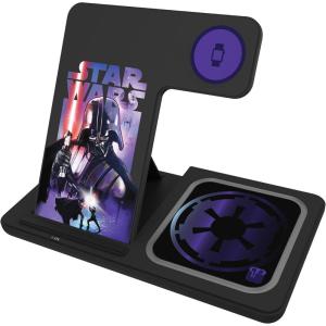 imageStar Wars Darth Vader Portrait Collage 15Watt 3 in 1 Charging StationDarth Vader