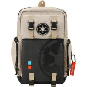 imageStar Wars LightsaberThemed White BuiltUp Backpack