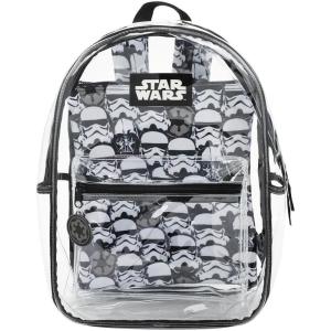 imageStar Wars Stormtrooper Clear PVC 165quot Backpack
