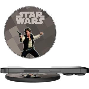 imageStar Wars The Mandalorian Grogu Color Block 15Watt Wireless ChargerHan Solo