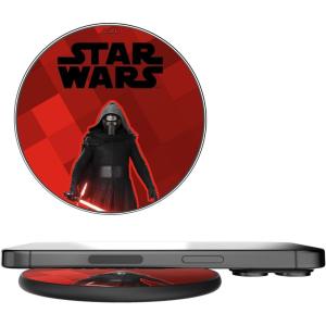 imageStar Wars The Mandalorian Grogu Color Block 15Watt Wireless ChargerKylo Ren