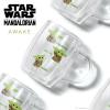 imageJoyJolt Awake Grogu Coffee Mug Set of 2 Double Wall Mug 135oz Large Espresso Cappuccino or Latte Cup Mandalorian Star Wars Mugs Insulated Coffee Mug Clear Glass Cups Coffee Cup Set