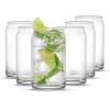 imageJoyJolt Star Wars Retro Vintage Collection 169oz Glass Tumblers  Featuring Darth Vader R2D2 Yoda Chewbacca Red Leader Jawa  Original Trilogy Drinkware Set of 6 with Glass StrawsClear Glasses