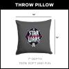 imageNorthwest Star Wars Pillow 18quot x 18quot Ready for BattleClassic Badge