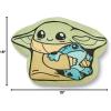 imageNorthwest Star WarsThe Mandalorian Cloud Throw Pillow 15quot Frog Friends