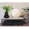 imageStar Wars The Mandalorian Grogu Ceramic Mood Light  Nightstand Table Lamp with LED Light for Bedroom Desk Living Room  Home Decor Room Essential  Movie Gifts And Collectibles  6 Inches Tall