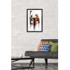 imageTrends International Star Wars Saga  Boba Fett Black And Orange Wall Poster 22375quot x 34quot Premium Unframed VersionBlack Framed Version
