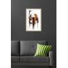 imageTrends International Star Wars Saga  Boba Fett Black And Orange Wall Poster 22375quot x 34quot Premium Unframed VersionBlonde Framed Version