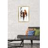 imageTrends International Star Wars Saga  Boba Fett Black And Orange Wall Poster 22375quot x 34quot Premium Unframed VersionGold Framed Version