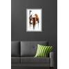imageTrends International Star Wars Saga  Boba Fett Black And Orange Wall Poster 22375quot x 34quot Premium Unframed VersionGray Framed Version