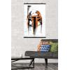 imageTrends International Star Wars Saga  Boba Fett Black And Orange Wall Poster 22375quot x 34quot Premium Unframed VersionPremium Poster  Clip Bundle