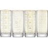imageJoyJolt Star Wars Glassware Deco Lowball Glasses Set of 4 10oz Star Wars Glasses Short Glass Tumbler with Darth Vader in a Retro Crystal Glass Cup Double Old Fashioned Rocks Glass or Water GlassHighball Glasses