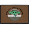 imageRuggable x Star Wars Washable Front Entryway 2x3 Welcome Door Mat  Millennium Falcon Rebels Welcome Premium Doormat for Indoor Outdoor Entry with Gripper Non Slip PadGreen Grogu Snacks