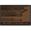 imageRuggable x Star Wars Washable Front Entryway 2x3 Welcome Door Mat  Millennium Falcon Rebels Welcome Premium Doormat for Indoor Outdoor Entry with Gripper Non Slip PadMillennium Falcon Rebels Welcome