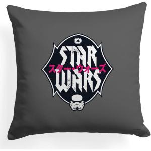 imageNorthwest Star Wars Pillow 18quot x 18quot Ready for BattleClassic Badge